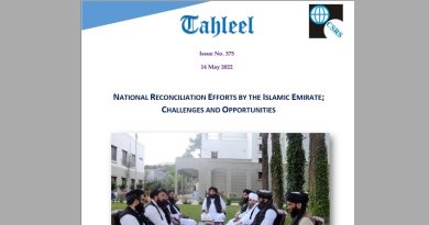 National Reconciliation Efforts by the Islamic Emirate; Challenges and Opportunities