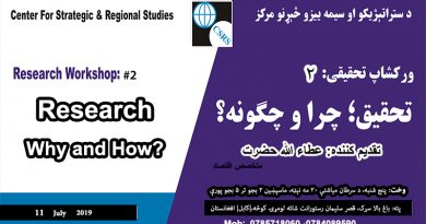 Research workshop